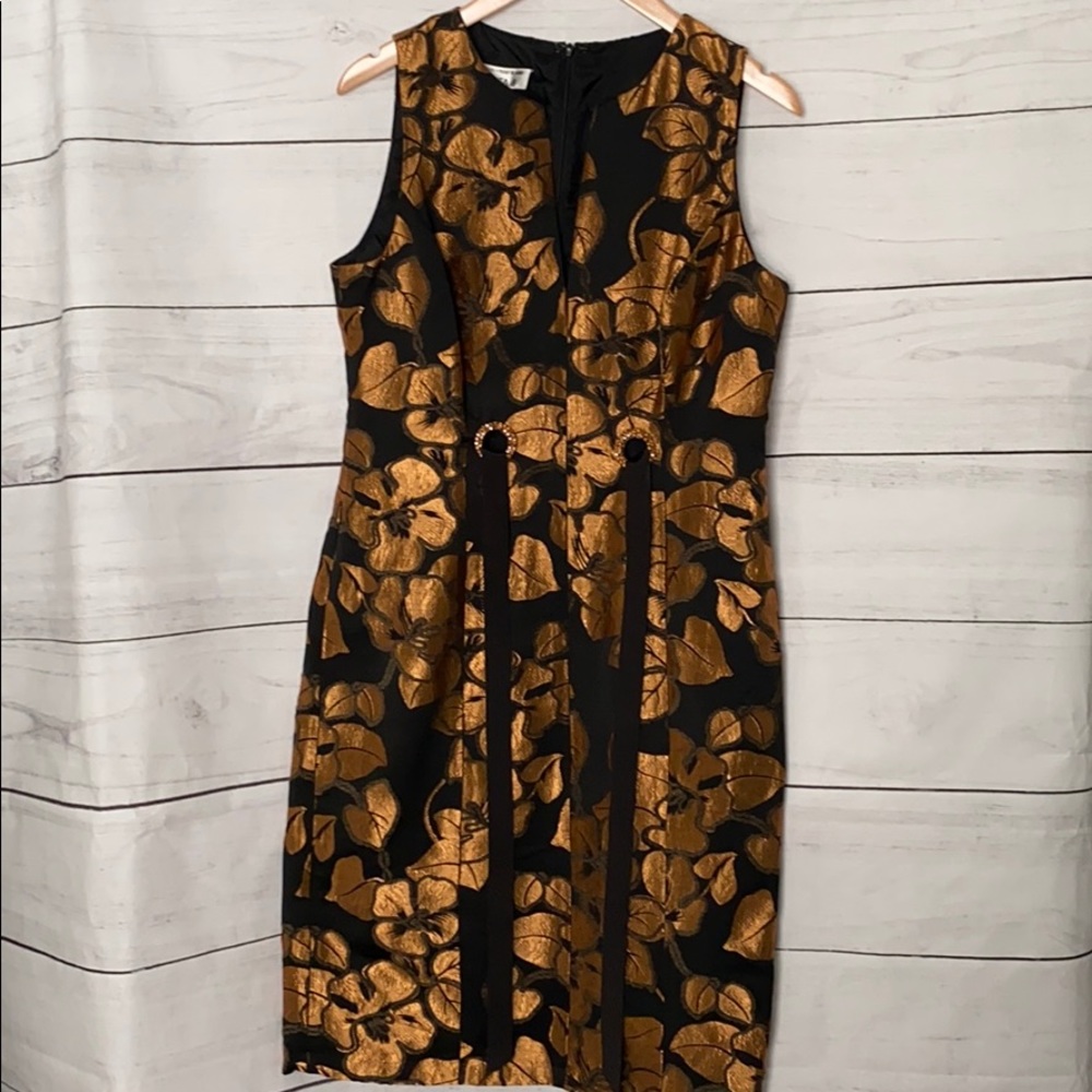 Sherri Bloom Peter Novello Black Occasion Dress